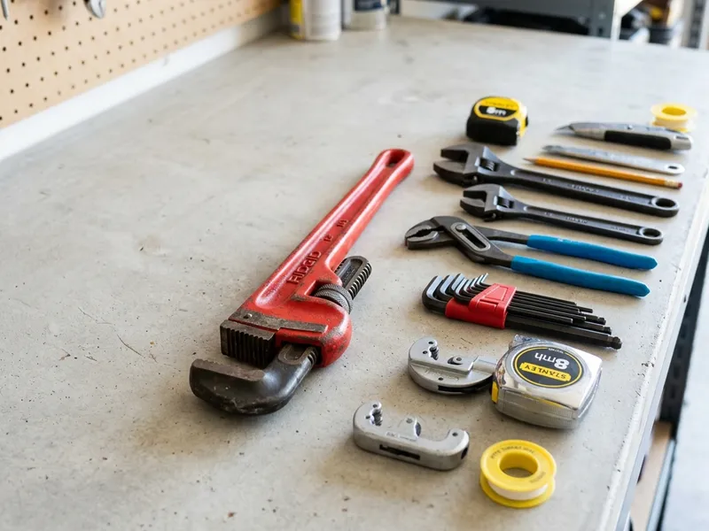 Professional plumbers in Norwalk, WI equipped with top-tier tools for residential and commercial plumbing services.